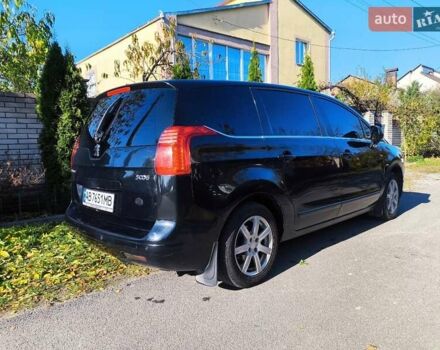 Чорний Пежо 5008, об'ємом двигуна 1.6 л та пробігом 245 тис. км за 7650 $, фото 1 на Automoto.ua