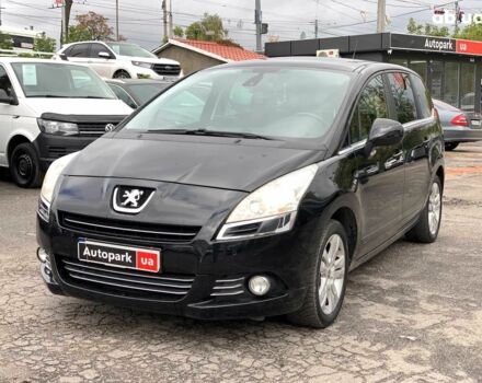 Черный Пежо 5008, объемом двигателя 1.6 л и пробегом 177 тыс. км за 8190 $, фото 1 на Automoto.ua