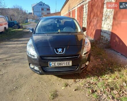 Чорний Пежо 5008, об'ємом двигуна 1.56 л та пробігом 295 тис. км за 7450 $, фото 1 на Automoto.ua