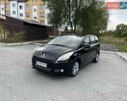 Чорний Пежо 5008, об'ємом двигуна 1.56 л та пробігом 222 тис. км за 7700 $, фото 1 на Automoto.ua