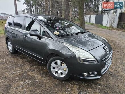 Чорний Пежо 5008, об'ємом двигуна 1.56 л та пробігом 250 тис. км за 6700 $, фото 1 на Automoto.ua