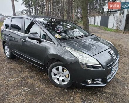 Чорний Пежо 5008, об'ємом двигуна 1.56 л та пробігом 250 тис. км за 6700 $, фото 1 на Automoto.ua
