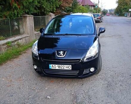 Чорний Пежо 5008, об'ємом двигуна 1.6 л та пробігом 215 тис. км за 7100 $, фото 1 на Automoto.ua