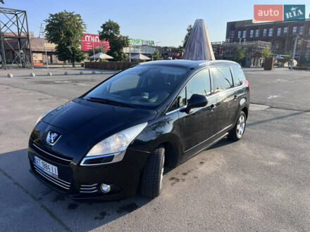 Черный Пежо 5008, объемом двигателя 1.6 л и пробегом 268 тыс. км за 7300 $, фото 1 на Automoto.ua