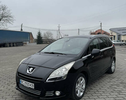 Черный Пежо 5008, объемом двигателя 1.56 л и пробегом 310 тыс. км за 5999 $, фото 1 на Automoto.ua