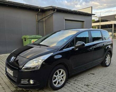 Чорний Пежо 5008, об'ємом двигуна 1.56 л та пробігом 242 тис. км за 7600 $, фото 1 на Automoto.ua