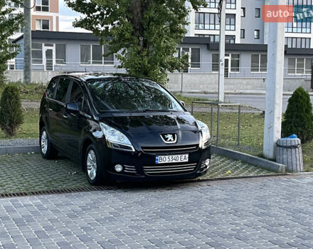Черный Пежо 5008, объемом двигателя 1.6 л и пробегом 251 тыс. км за 8700 $, фото 1 на Automoto.ua