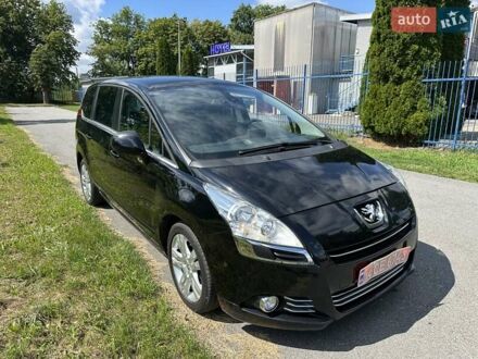 Черный Пежо 5008, объемом двигателя 2 л и пробегом 221 тыс. км за 9300 $, фото 1 на Automoto.ua