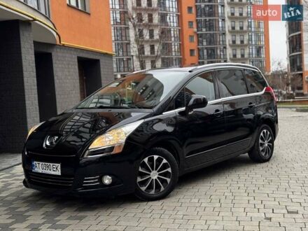 Чорний Пежо 5008, об'ємом двигуна 1.56 л та пробігом 208 тис. км за 8300 $, фото 1 на Automoto.ua