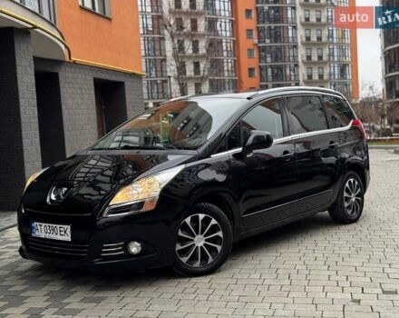 Чорний Пежо 5008, об'ємом двигуна 1.56 л та пробігом 208 тис. км за 8300 $, фото 1 на Automoto.ua