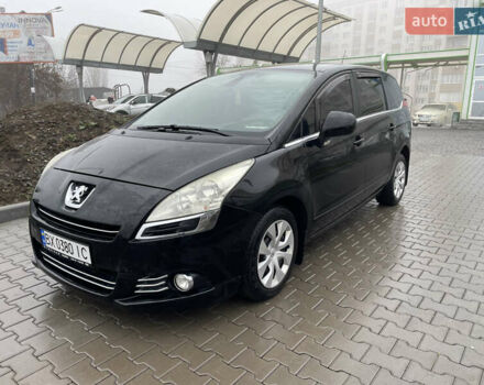 Черный Пежо 5008, объемом двигателя 1.6 л и пробегом 254 тыс. км за 7300 $, фото 1 на Automoto.ua