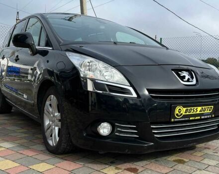 Черный Пежо 5008, объемом двигателя 2 л и пробегом 221 тыс. км за 9300 $, фото 1 на Automoto.ua
