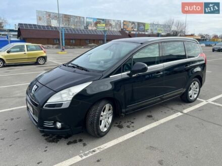 Черный Пежо 5008, объемом двигателя 2 л и пробегом 379 тыс. км за 8500 $, фото 1 на Automoto.ua