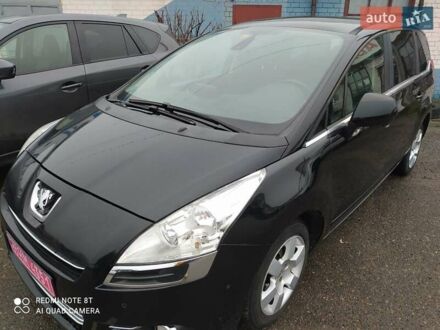 Черный Пежо 5008, объемом двигателя 1.6 л и пробегом 235 тыс. км за 8950 $, фото 1 на Automoto.ua