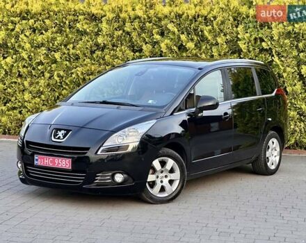Черный Пежо 5008, объемом двигателя 1.6 л и пробегом 225 тыс. км за 7999 $, фото 1 на Automoto.ua