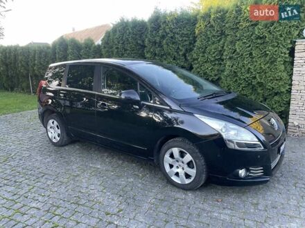 Черный Пежо 5008, объемом двигателя 1.6 л и пробегом 237 тыс. км за 8100 $, фото 1 на Automoto.ua