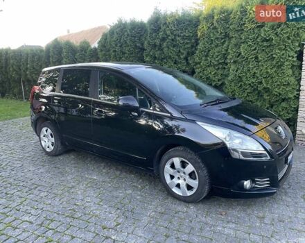 Черный Пежо 5008, объемом двигателя 1.6 л и пробегом 237 тыс. км за 8100 $, фото 1 на Automoto.ua