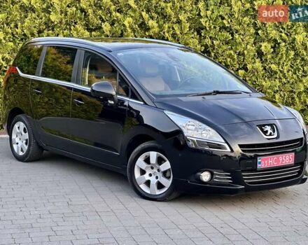 Чорний Пежо 5008, об'ємом двигуна 1.6 л та пробігом 224 тис. км за 8650 $, фото 1 на Automoto.ua