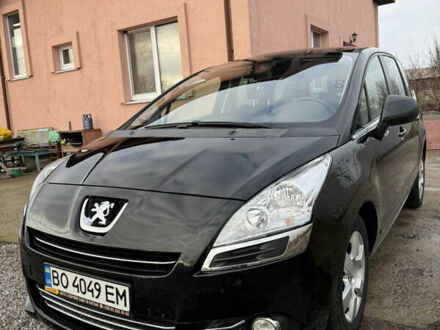 Чорний Пежо 5008, об'ємом двигуна 1.56 л та пробігом 288 тис. км за 6950 $, фото 1 на Automoto.ua
