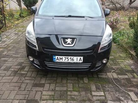 Черный Пежо 5008, объемом двигателя 1.6 л и пробегом 145 тыс. км за 6200 $, фото 1 на Automoto.ua