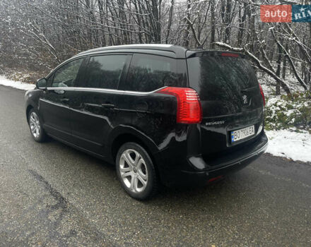 Черный Пежо 5008, объемом двигателя 1.6 л и пробегом 268 тыс. км за 9200 $, фото 1 на Automoto.ua