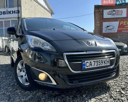 Чорний Пежо 5008, об'ємом двигуна 1.6 л та пробігом 280 тис. км за 9500 $, фото 1 на Automoto.ua