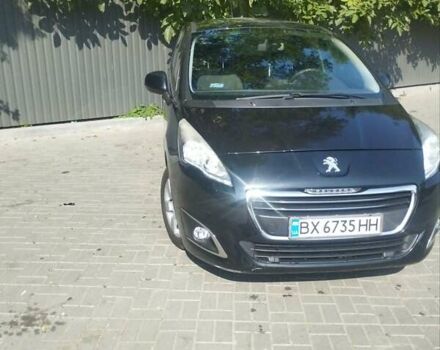 Чорний Пежо 5008, об'ємом двигуна 1.6 л та пробігом 219 тис. км за 9800 $, фото 1 на Automoto.ua