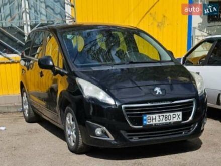 Черный Пежо 5008, объемом двигателя 1.6 л и пробегом 237 тыс. км за 9000 $, фото 1 на Automoto.ua