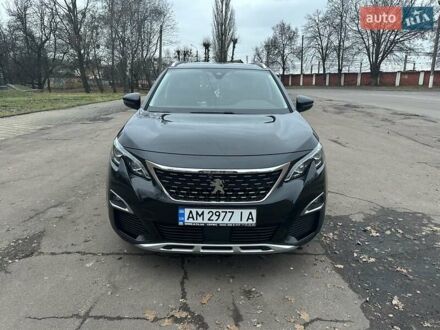 Черный Пежо 5008, объемом двигателя 1.56 л и пробегом 138 тыс. км за 19700 $, фото 1 на Automoto.ua