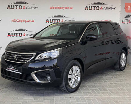 Чорний Пежо 5008, об'ємом двигуна 1.5 л та пробігом 152 тис. км за 20850 $, фото 1 на Automoto.ua