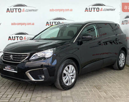 Чорний Пежо 5008, об'ємом двигуна 1.5 л та пробігом 171 тис. км за 20850 $, фото 1 на Automoto.ua