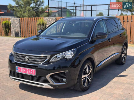 Чорний Пежо 5008, об'ємом двигуна 1.5 л та пробігом 167 тис. км за 23500 $, фото 1 на Automoto.ua