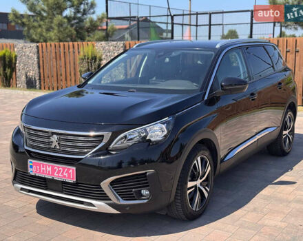 Чорний Пежо 5008, об'ємом двигуна 1.5 л та пробігом 167 тис. км за 23500 $, фото 1 на Automoto.ua