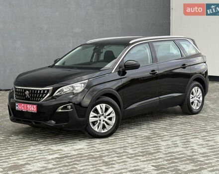 Чорний Пежо 5008, об'ємом двигуна 1.5 л та пробігом 185 тис. км за 19550 $, фото 1 на Automoto.ua