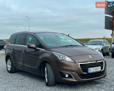 Коричневий Пежо 5008, об'ємом двигуна 1.6 л та пробігом 203 тис. км за 10180 $, фото 3 на Automoto.ua