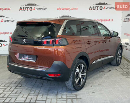 Коричневый Пежо 5008, объемом двигателя 2 л и пробегом 187 тыс. км за 27450 $, фото 3 на Automoto.ua