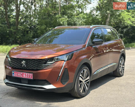 Коричневый Пежо 5008, объемом двигателя 1.5 л и пробегом 74 тыс. км за 28000 $, фото 8 на Automoto.ua