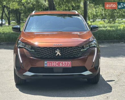 Коричневый Пежо 5008, объемом двигателя 1.5 л и пробегом 74 тыс. км за 28000 $, фото 1 на Automoto.ua