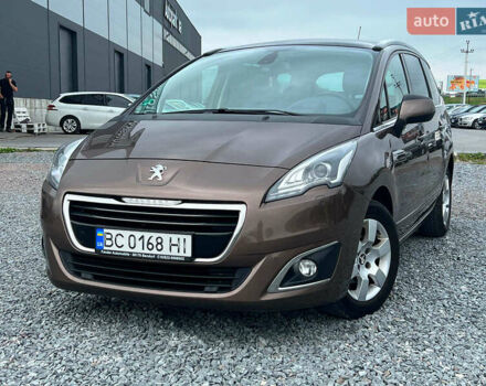 Коричневий Пежо 5008, об'ємом двигуна 1.6 л та пробігом 203 тис. км за 10180 $, фото 1 на Automoto.ua