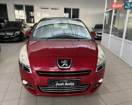 Красный Пежо 5008, объемом двигателя 1.6 л и пробегом 194 тыс. км за 7400 $, фото 3 на Automoto.ua