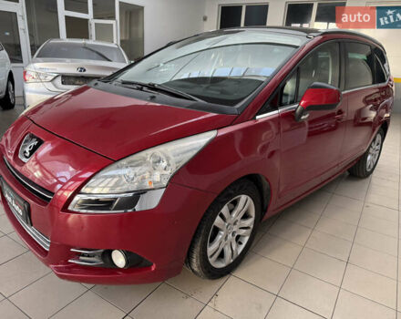 Красный Пежо 5008, объемом двигателя 1.6 л и пробегом 194 тыс. км за 7400 $, фото 5 на Automoto.ua