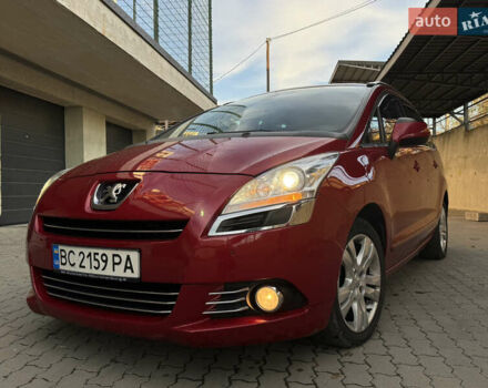 Красный Пежо 5008, объемом двигателя 2 л и пробегом 315 тыс. км за 8500 $, фото 11 на Automoto.ua