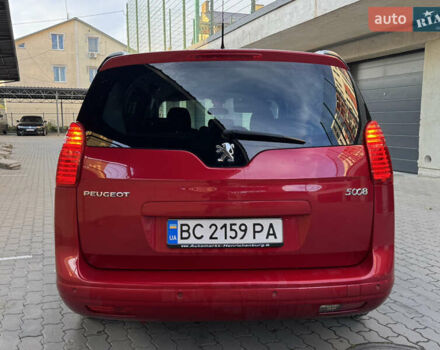 Красный Пежо 5008, объемом двигателя 2 л и пробегом 315 тыс. км за 8500 $, фото 16 на Automoto.ua