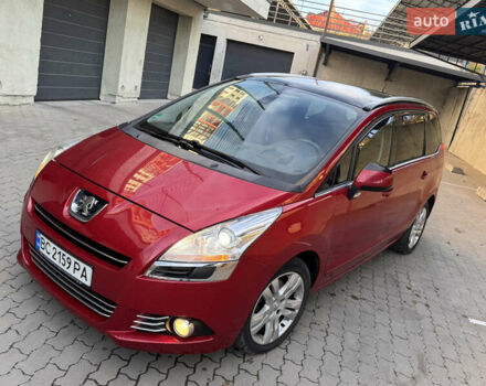 Красный Пежо 5008, объемом двигателя 2 л и пробегом 315 тыс. км за 8500 $, фото 10 на Automoto.ua