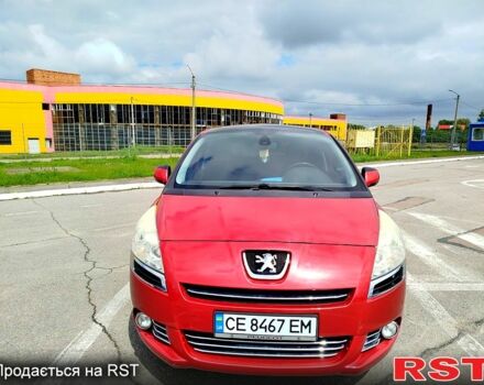 Красный Пежо 5008, объемом двигателя 1.6 л и пробегом 279 тыс. км за 7240 $, фото 1 на Automoto.ua