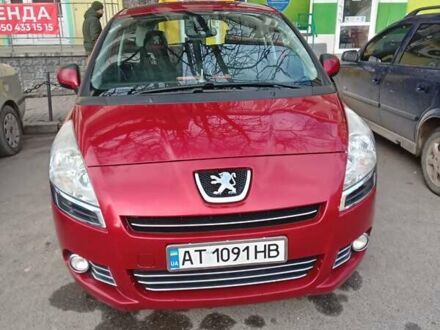 Червоний Пежо 5008, об'ємом двигуна 1.56 л та пробігом 249 тис. км за 7750 $, фото 1 на Automoto.ua