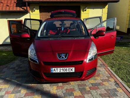 Червоний Пежо 5008, об'ємом двигуна 1.6 л та пробігом 195 тис. км за 7000 $, фото 1 на Automoto.ua