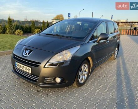 Сірий Пежо 5008, об'ємом двигуна 1.6 л та пробігом 278 тис. км за 7500 $, фото 2 на Automoto.ua