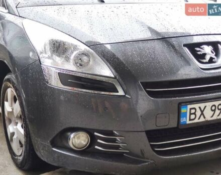 Серый Пежо 5008, объемом двигателя 2 л и пробегом 225 тыс. км за 9594 $, фото 18 на Automoto.ua