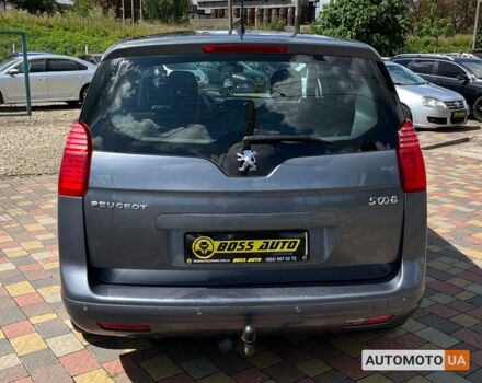Сірий Пежо 5008, об'ємом двигуна 1.6 л та пробігом 235 тис. км за 7999 $, фото 5 на Automoto.ua